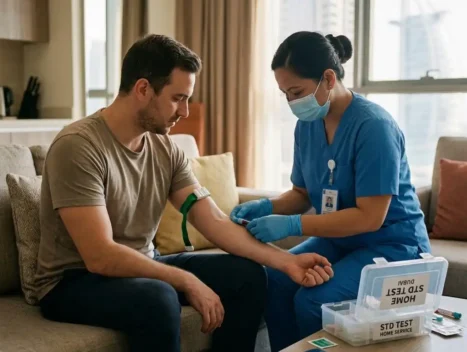 At home std testing in dubai