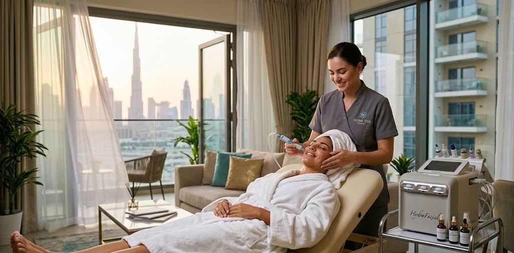 Hydrafacial Dubai at Home