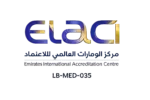 EIAC (Emirates International Accreditation Centre) accredited laboratory - Certificate LB-MED-035